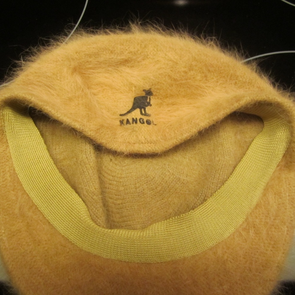 Womens Kangol Golden Angora Beret